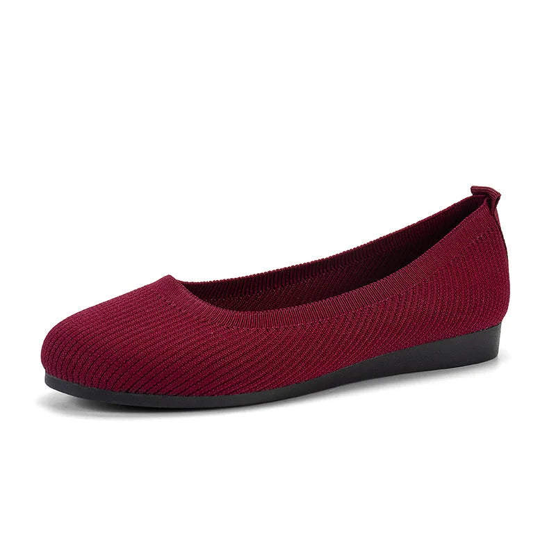 Seraphina | Knit Ballerina Flats