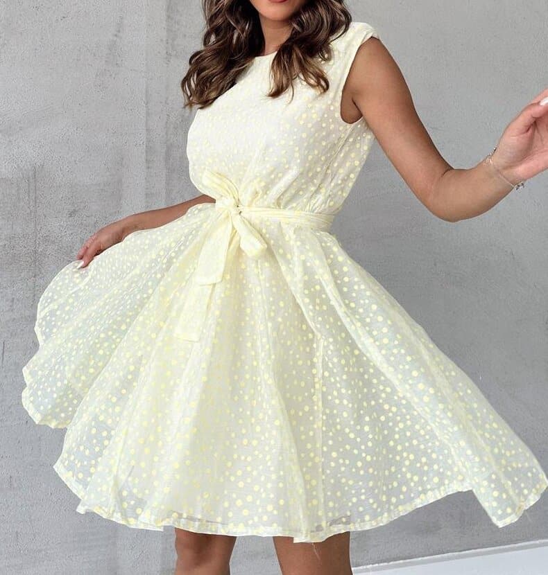 Lila | Polka Dot Dress
