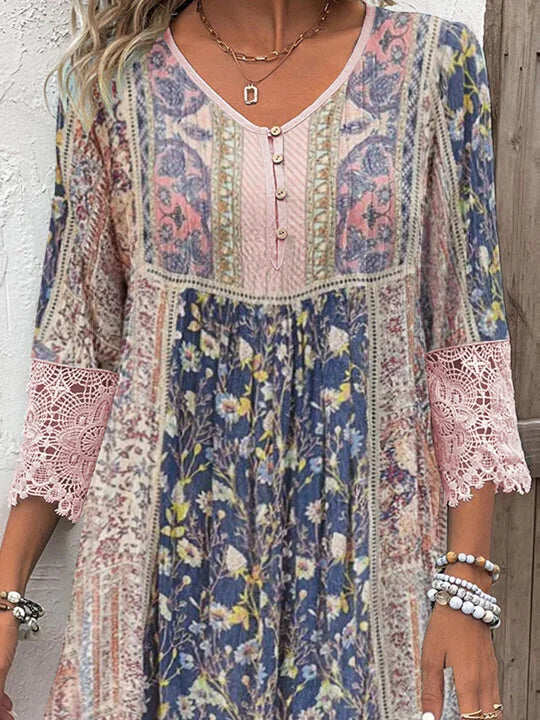Livia | Patterned Dress