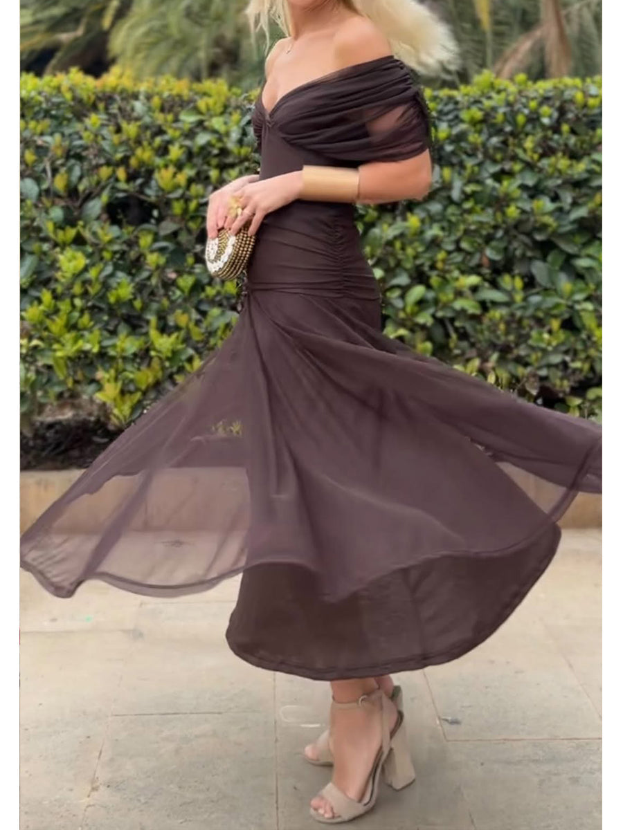 Aria | Elegant Midi Dress