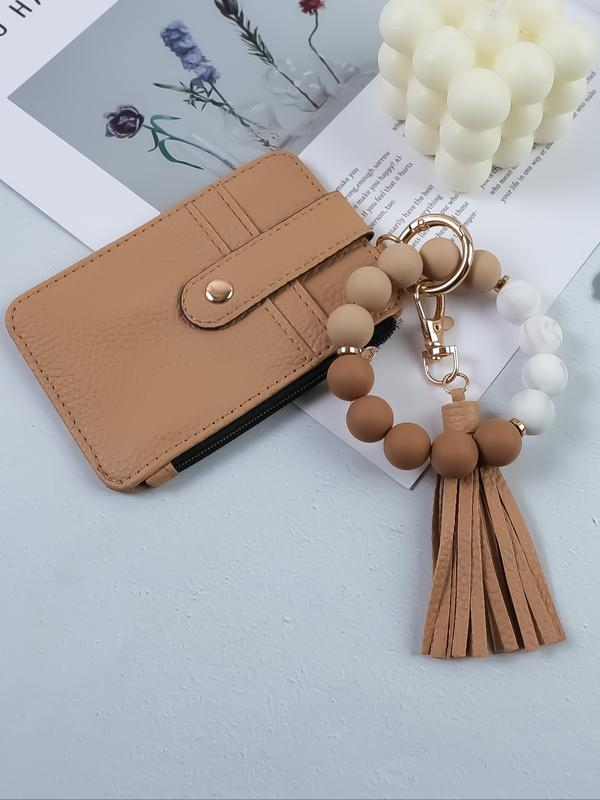 Monica Secrets | Trendy Keychain with Beads and Tassel