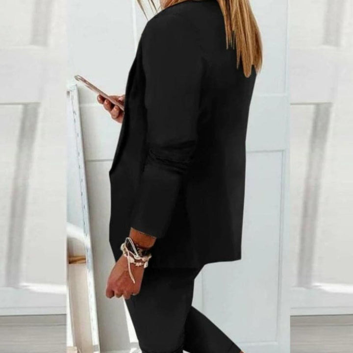 Monica Secrets | Women's Jumpsuit - Blazer & Jogger Pants - Elegant & Comfortable