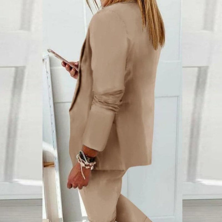 Monica Secrets | Women's Jumpsuit - Blazer & Jogger Pants - Elegant & Comfortable