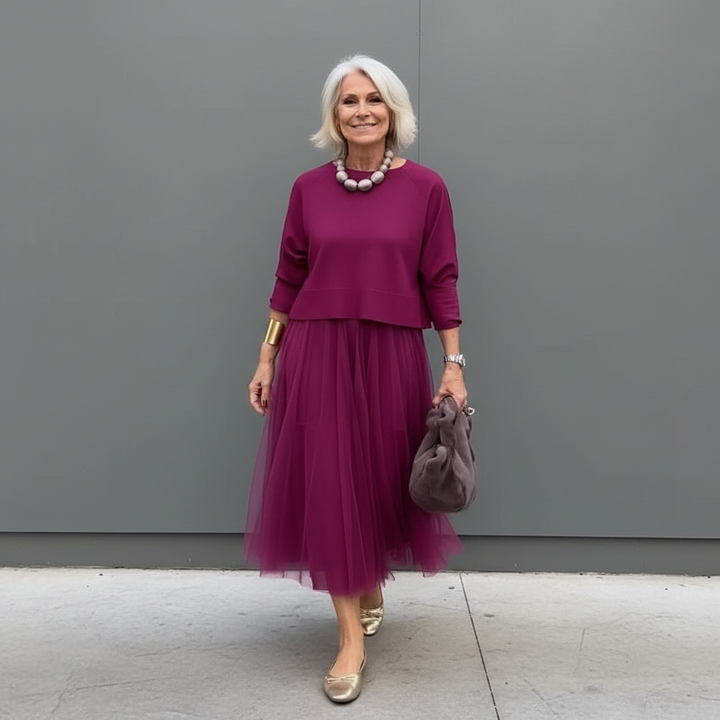 Monica Secrets | Elegant Two-Piece Set