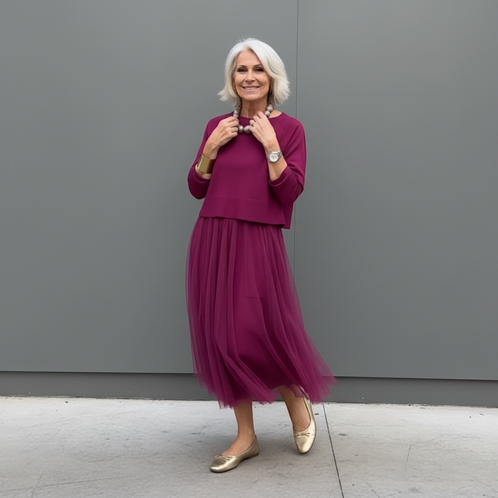 Monica Secrets | Elegant Two-Piece Set