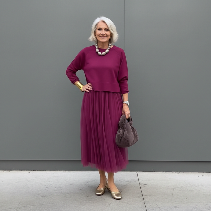 Monica Secrets | Elegant Two-Piece Set