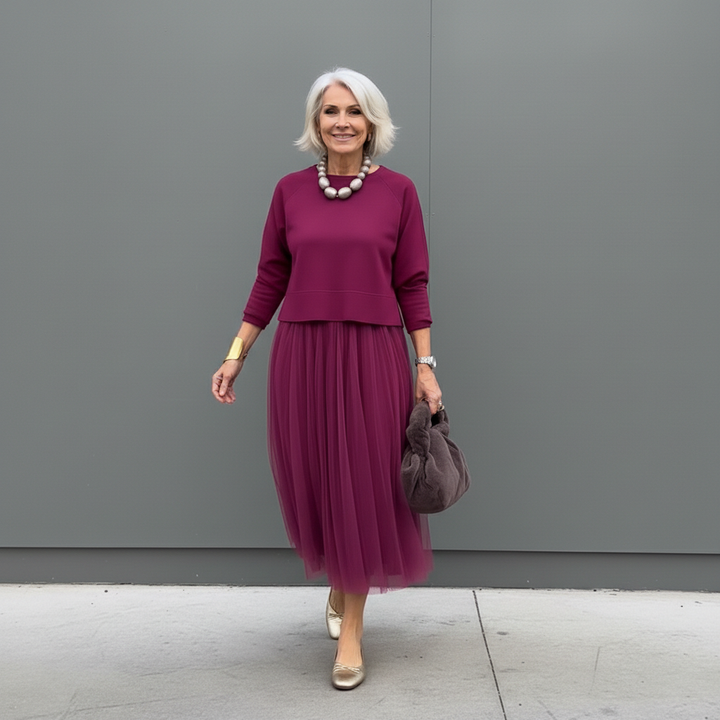 Monica Secrets | Elegant Two-Piece Set