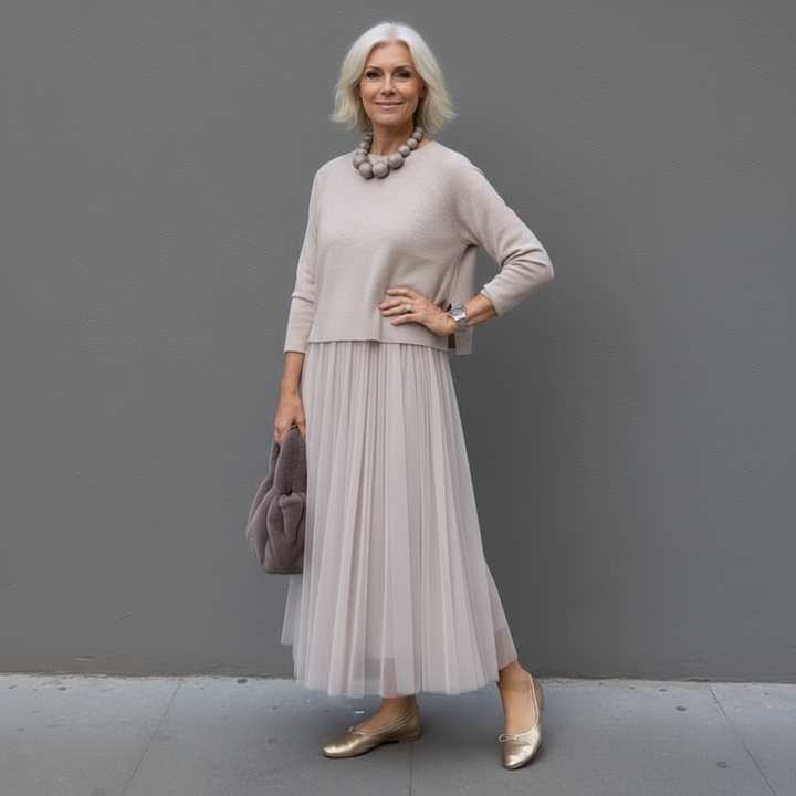 Monica Secrets | Elegant Two-Piece Set