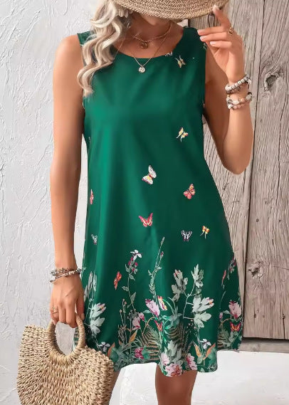 Elowen | Floral Vest Dress