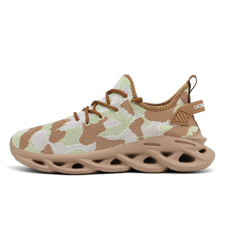 Monica Secrets | Camo-Knit Performance Trainer