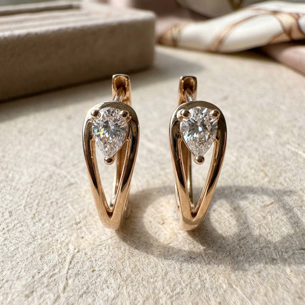 Exquisite Hoop Earrings