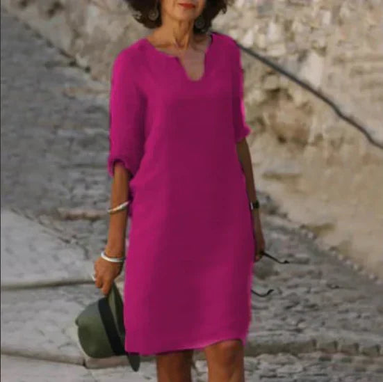 Amara | V-Neck Dress