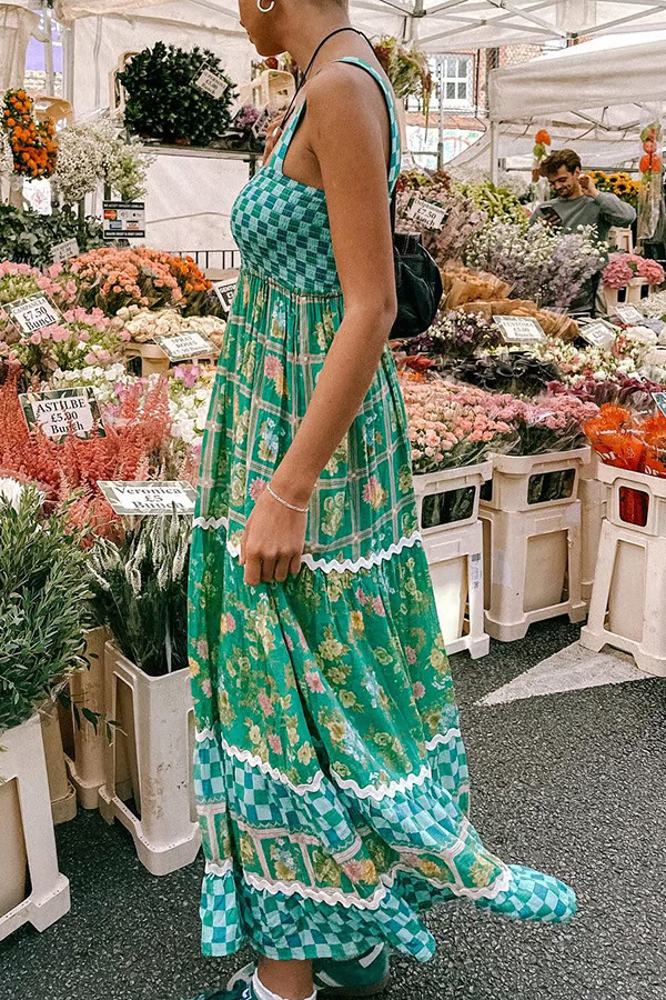 Monica Secrets | Boho Maxi Dress