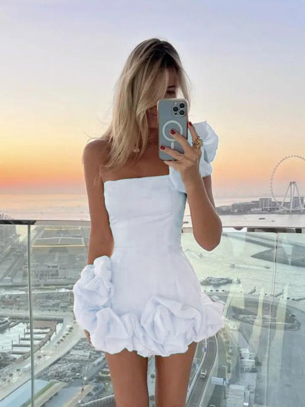 Luna | One Shoulder Mini Dress
