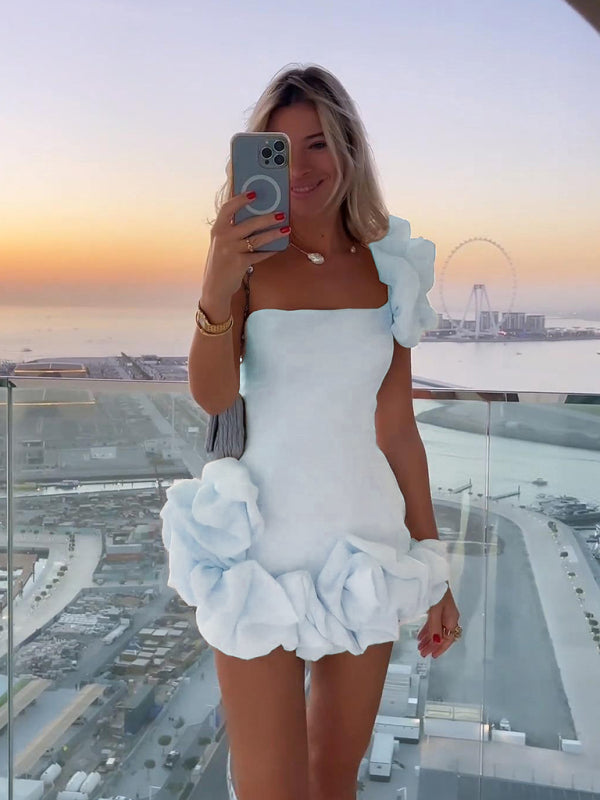 Luna | One Shoulder Mini Dress