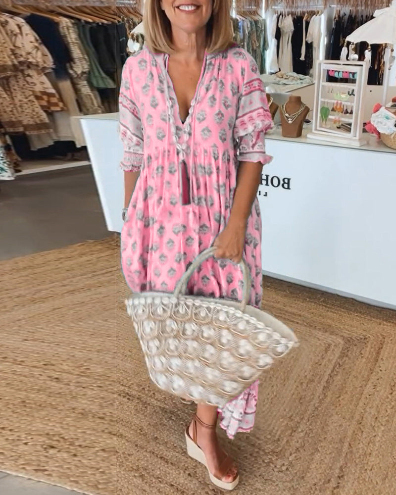 Celia | Long Sleeve Maxi Dress