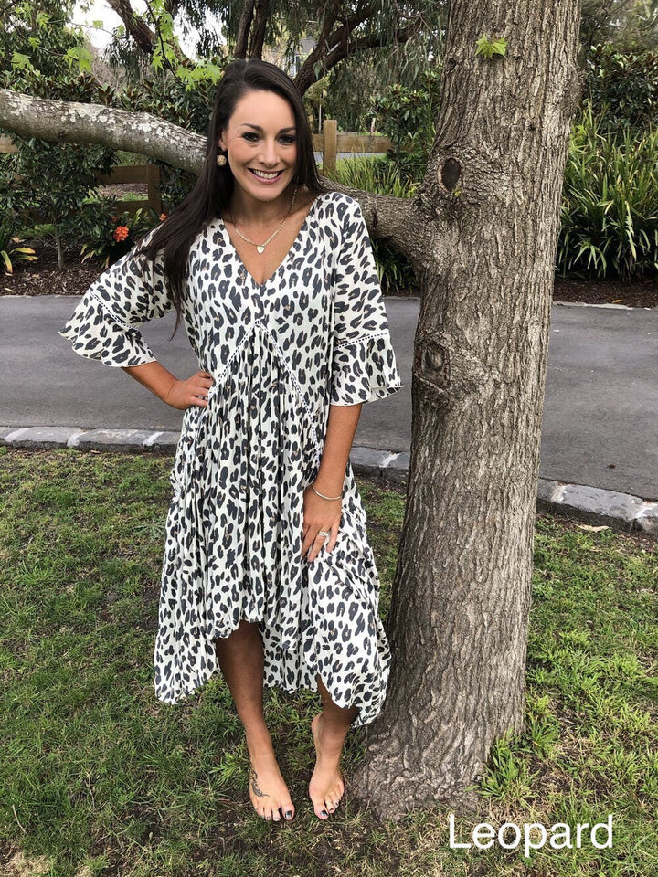 Isolde | V-Neck Dress