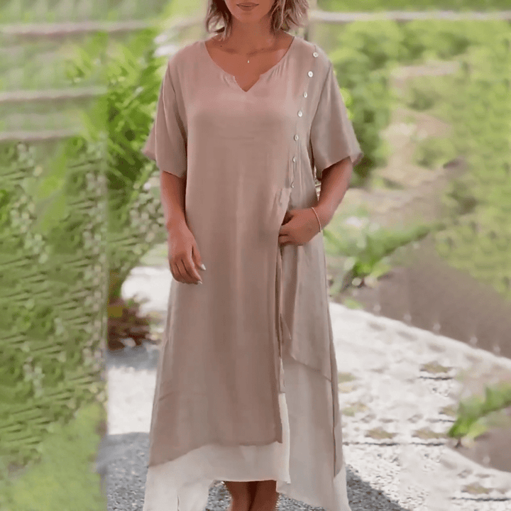 Monica Secrets | Classic Maxi Dress
