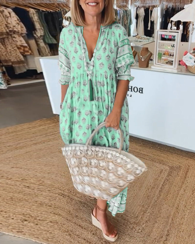 Celia | Long Sleeve Maxi Dress