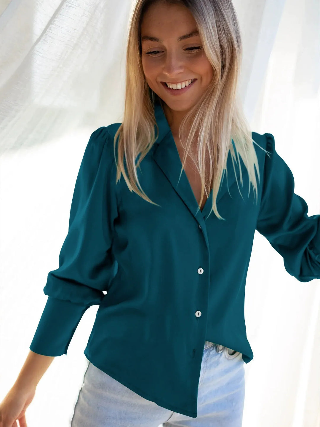 Elena | Long Sleeve Blouse