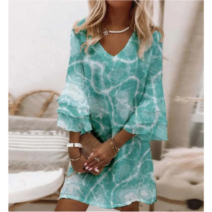 Elowen | V-Neck Mini Dress