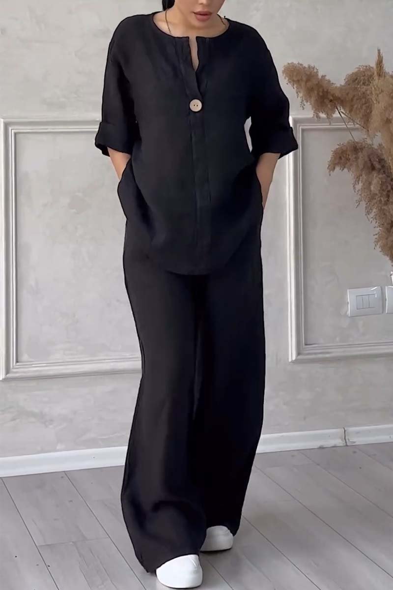 Monica Secrets | Relaxed Two-Piece Lounge Set