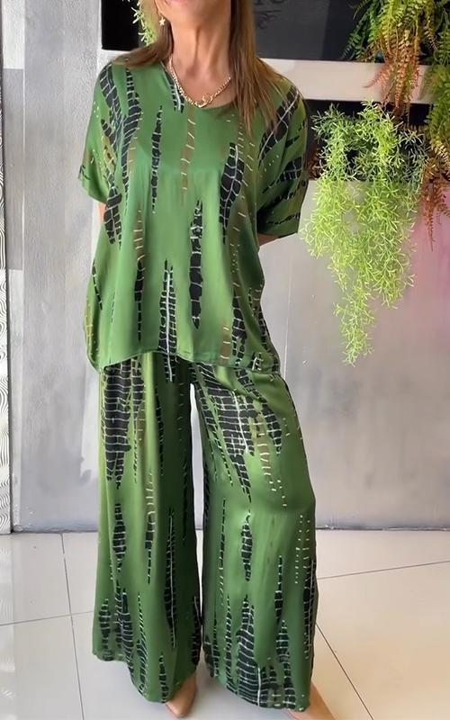 Monica Secrets | Casual Printed Set