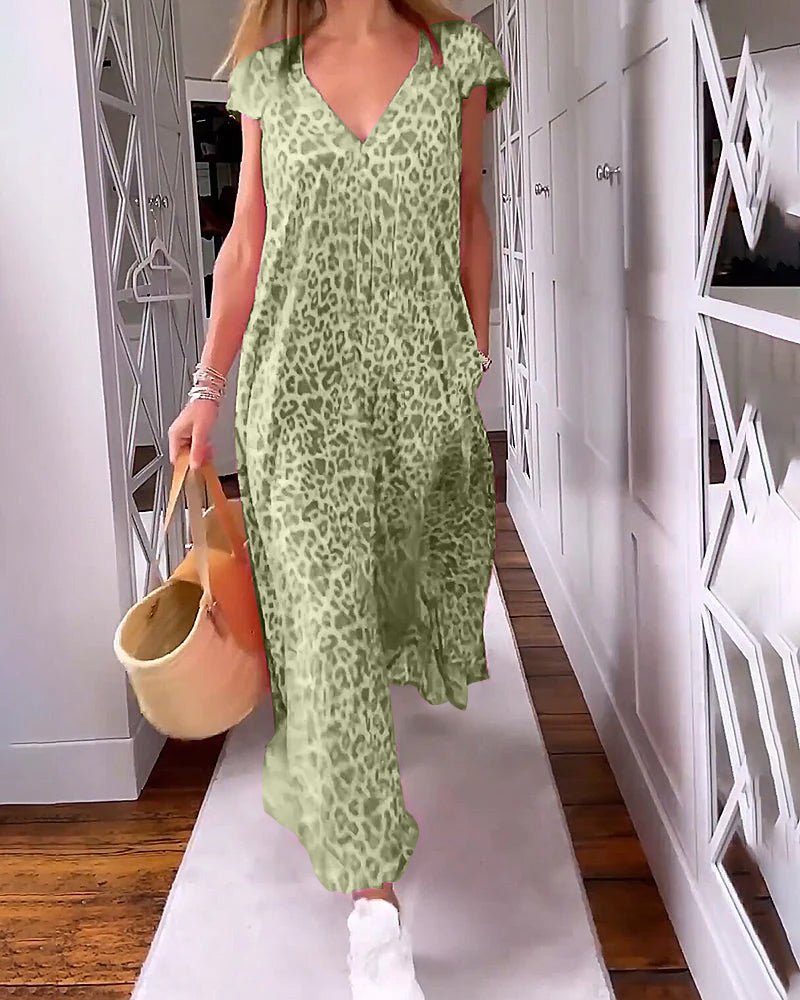 Marisabel | V-Neck Maxi Dress