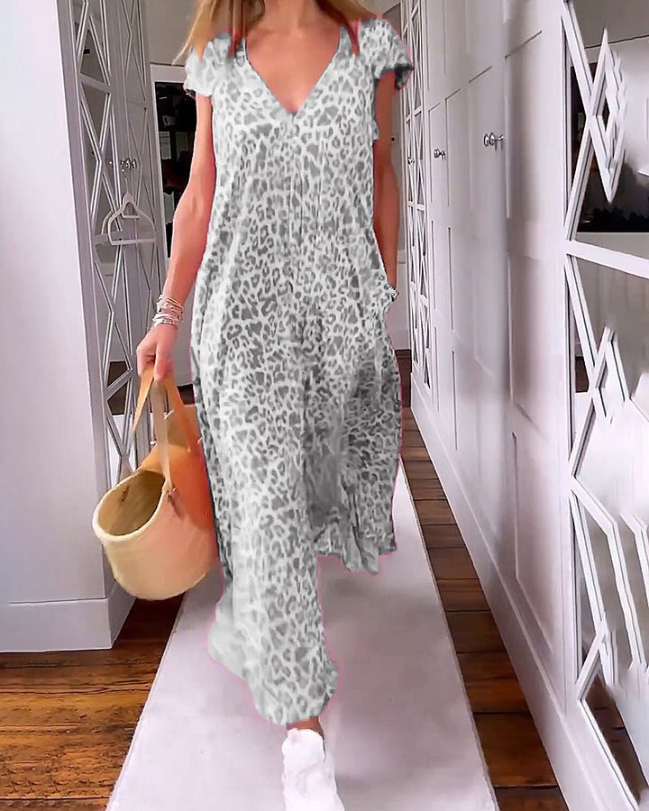 Marisabel | V-Neck Maxi Dress