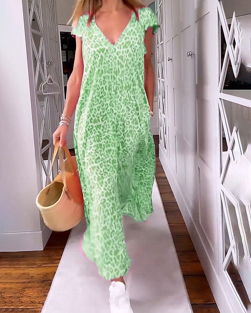 Marisabel | V-Neck Maxi Dress