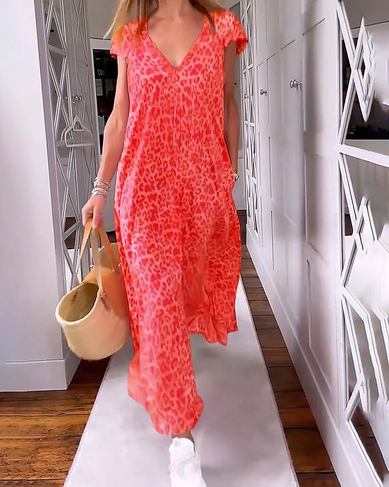 Marisabel | V-Neck Maxi Dress
