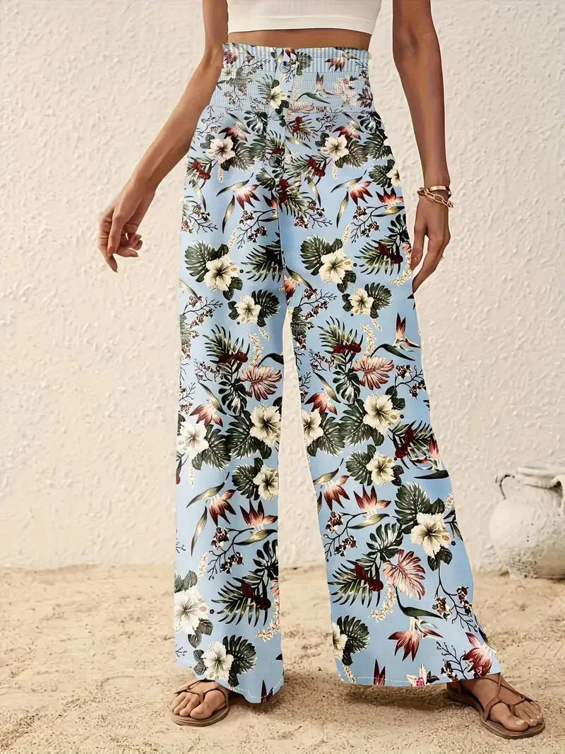 Mira | Floral Trousers