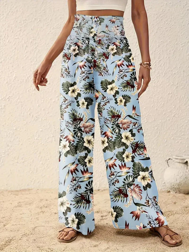 Mira | Floral Trousers