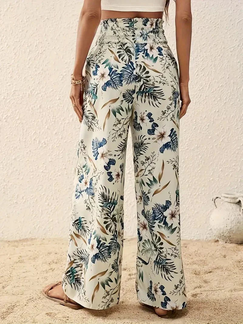 Mira | Floral Trousers