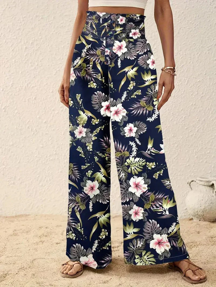 Mira | Floral Trousers