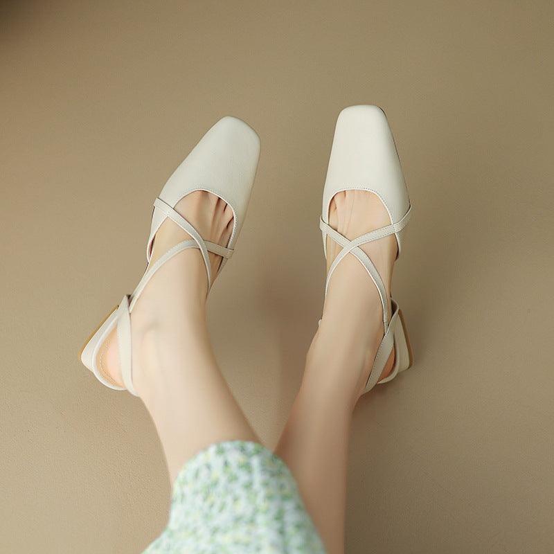 Sienna | Leather Flats