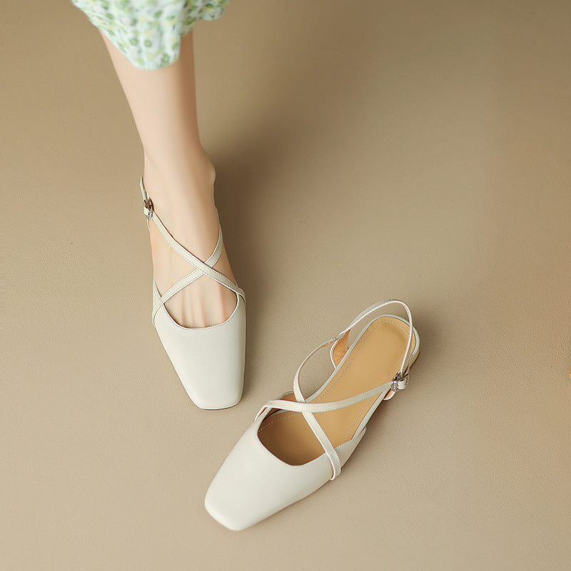 Sienna | Leather Flats