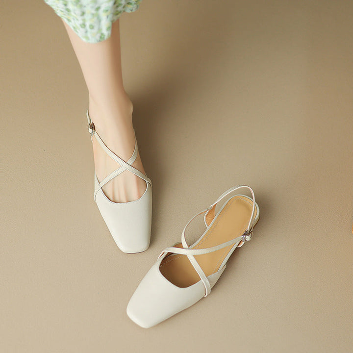 Sienna | Leather Flats