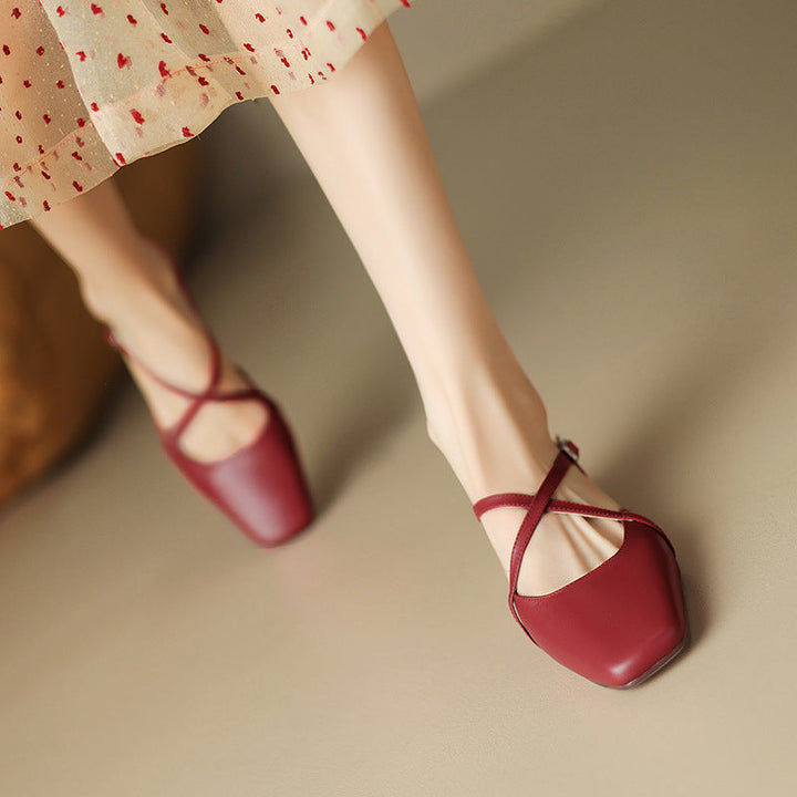 Sienna | Leather Flats