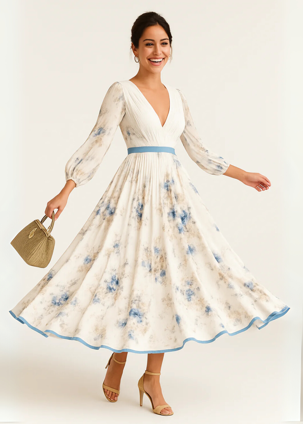 Freya | Floral Maxi Dress