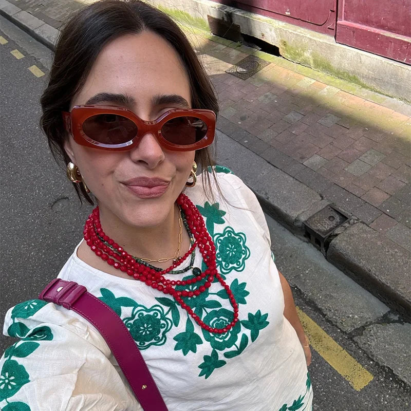 Matilda | Floral Embroidered Dress