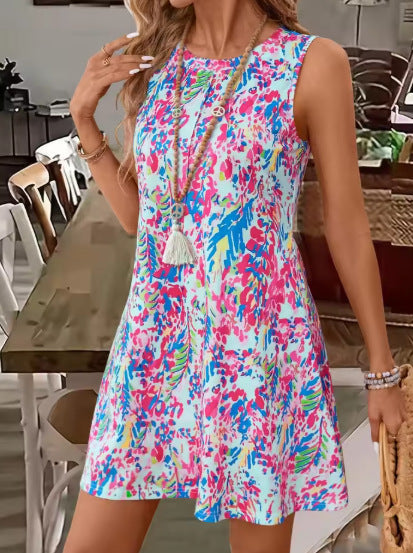 Elowen | Floral Vest Dress
