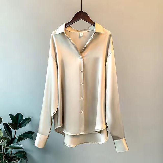 Iris | Satin Blouse