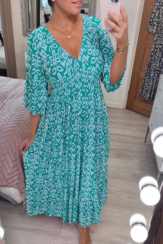 Elara | Bohemian Maxi Dress