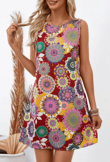 Elowen | Floral Vest Dress