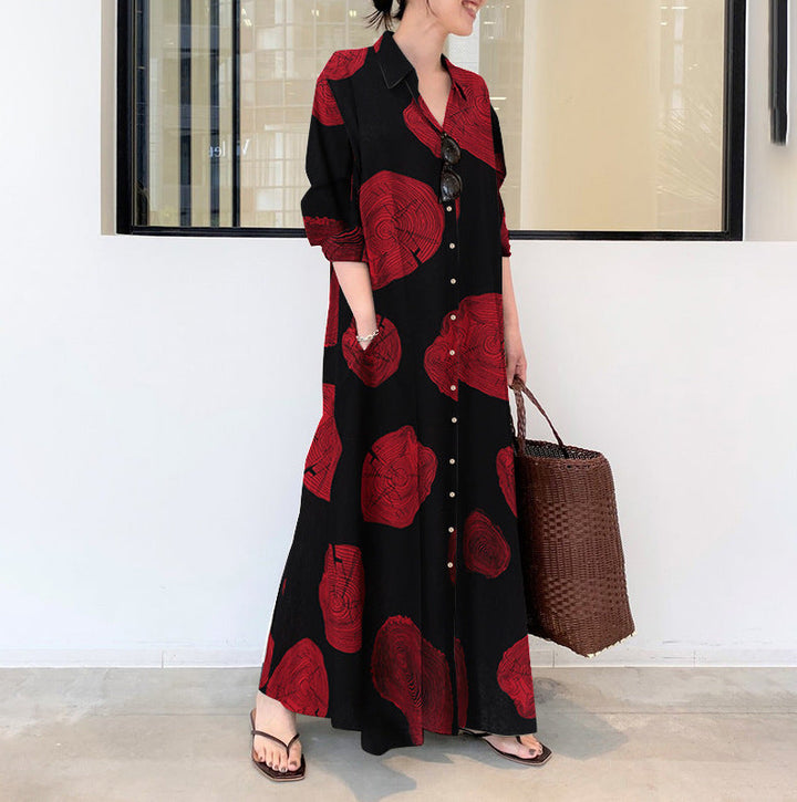 Elowen | Long Sleeve Maxi Dress