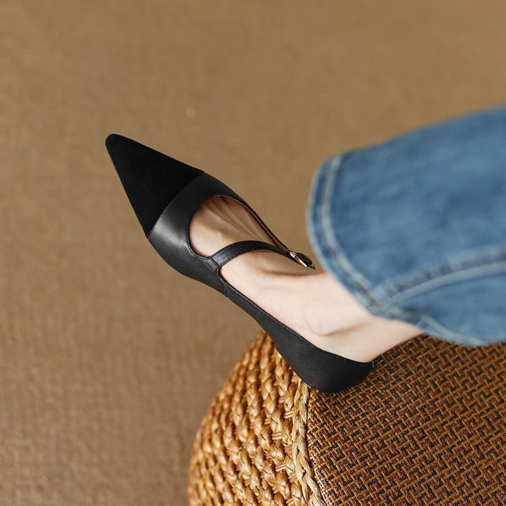 Ivy | Leather Flats
