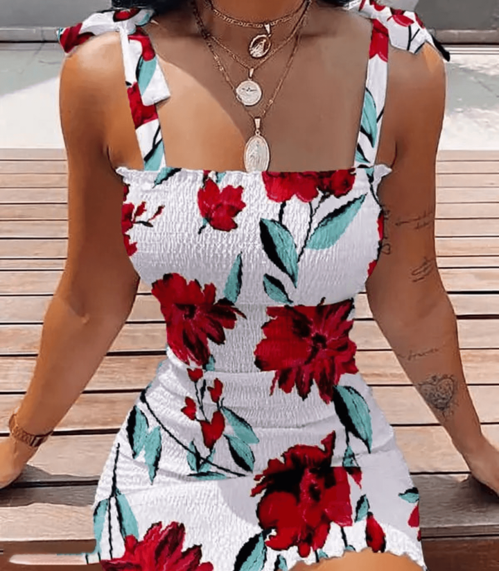 Lydia | Floral Bodycon Dress