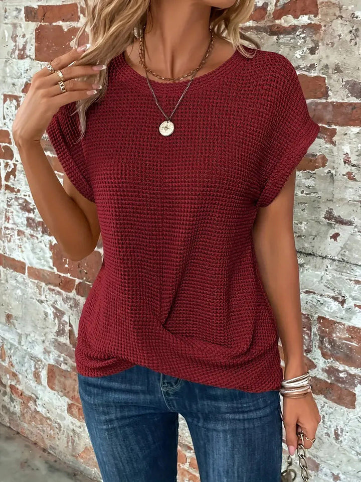 Monica Secrets | Sweetheart Round Neck T-Shirt