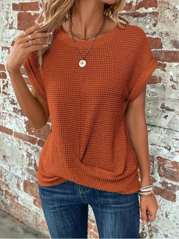 Monica Secrets | Sweetheart Round Neck T-Shirt